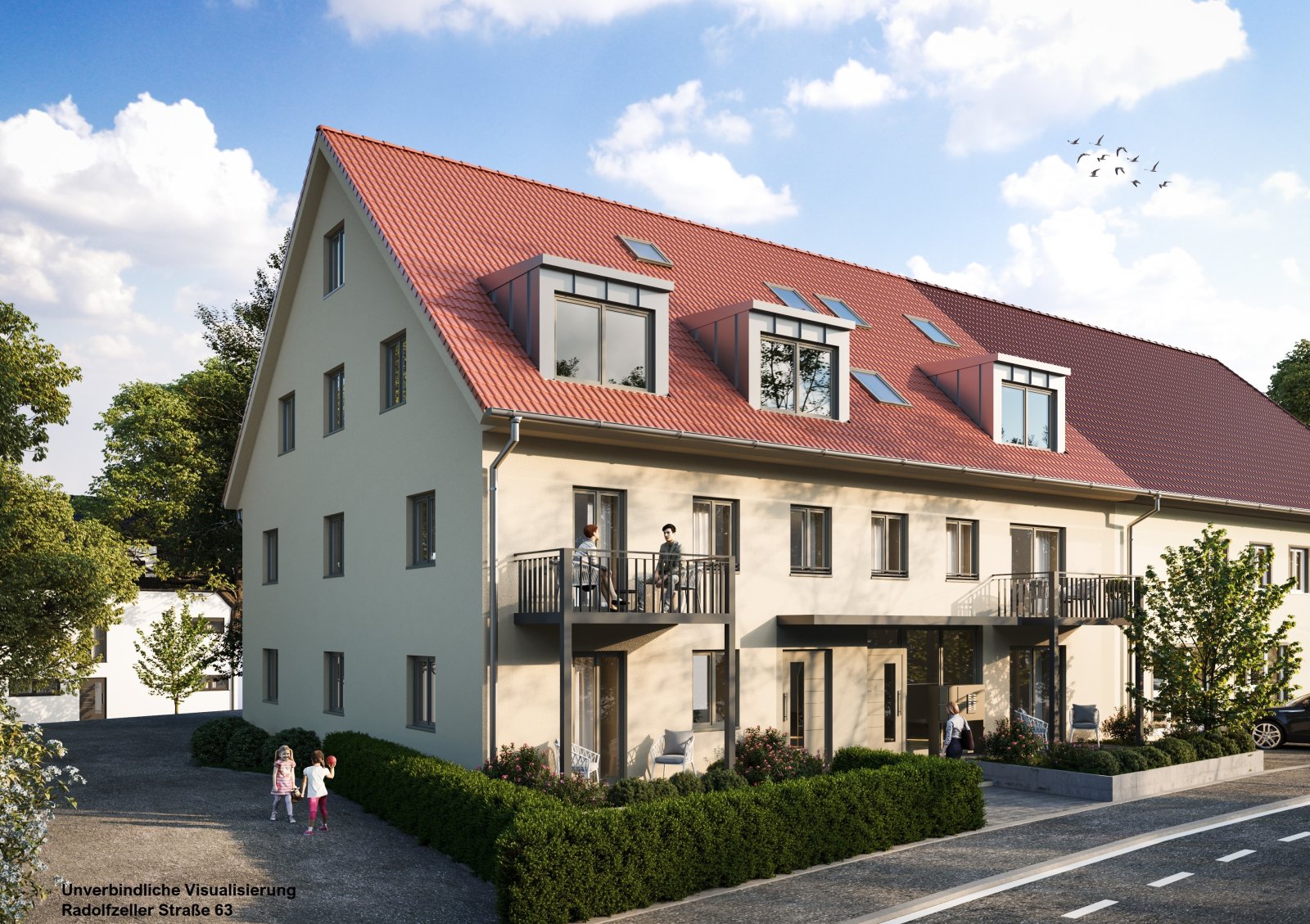 2- Zi.- Wohnung im Neubaustandard als Effizienzhaus-55-WOHNUNG Nr. 06 im OG 2- Zi.- Wohnung im Neubaustandard als Effizienzhaus-55-WOHNUNG Nr. 06 im OG